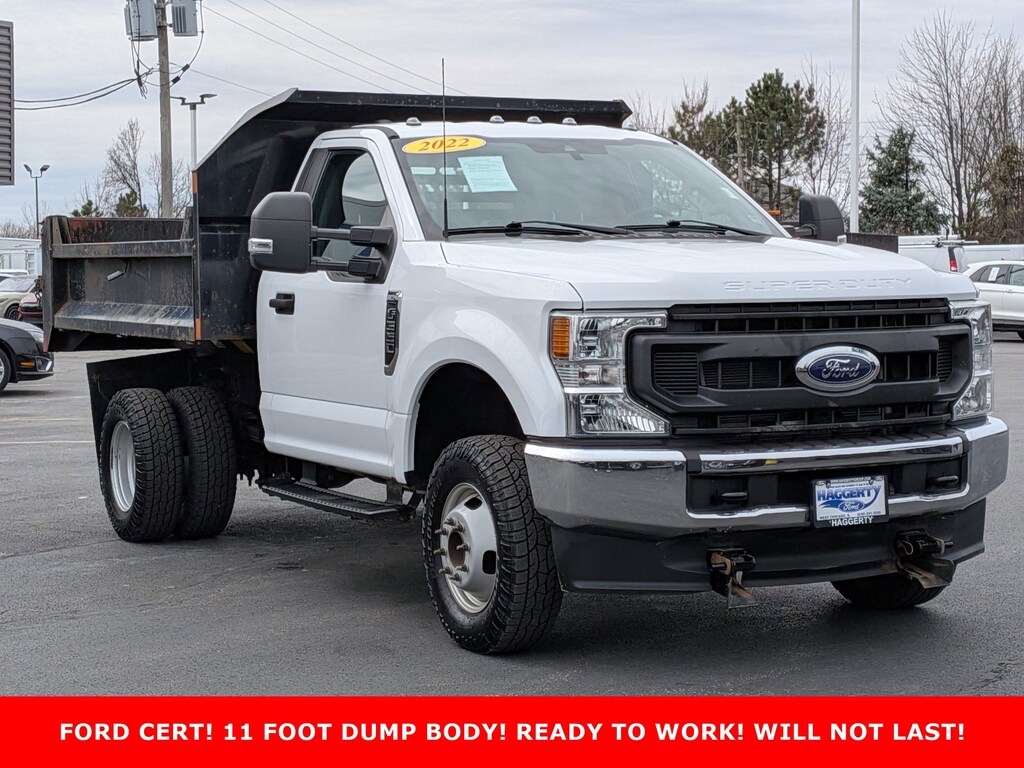 Certified 2022 Ford Super Duty F-350 DRW XL 4WD Reg Cab 145 WB 60 CA