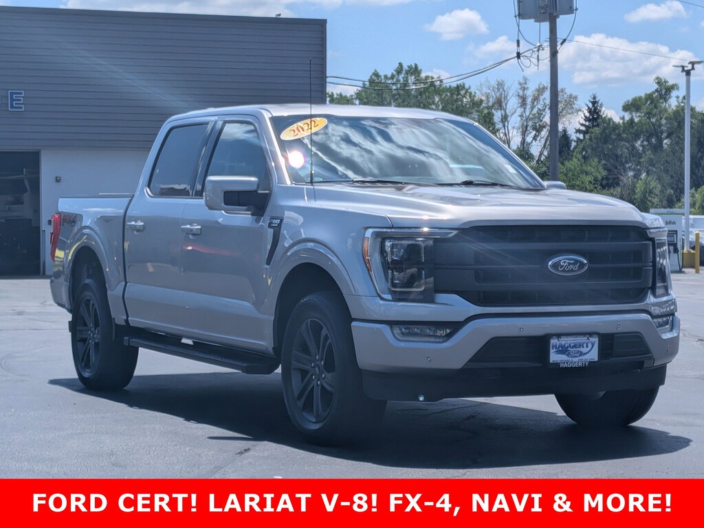 Certified 2022 Ford F-150 LARIAT 4WD SuperCrew 5.5 Box LARIAT 4WD SuperCrew 5.5 Box