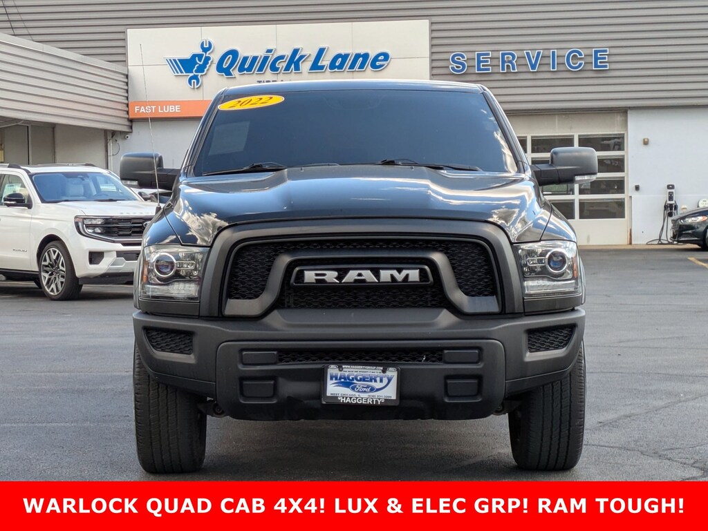 Used 2022 Ram 1500 Classic Warlock 4x4 Quad Cab 64 Box Warlock 4x4 Quad Cab 64 Box