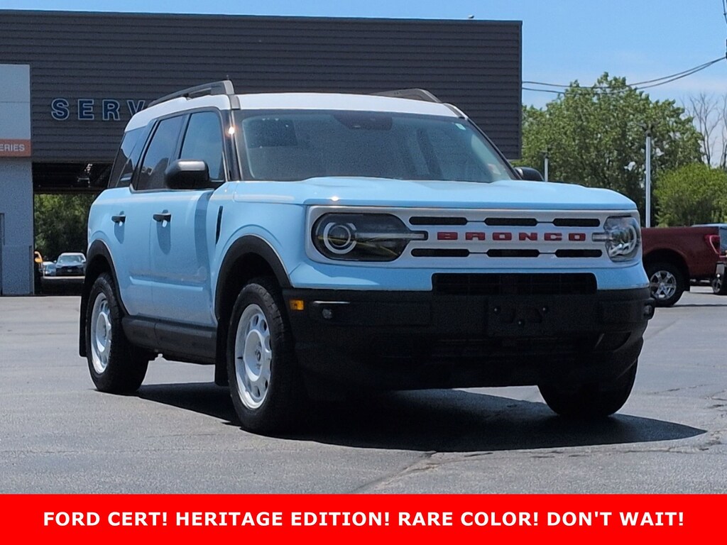 Certified 2024 Ford Bronco Sport Heritage 4x4 Heritage 4x4