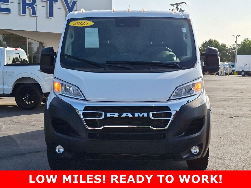 Used 2025 Ram Promaster Cargo Van Tradesman 2500 Low Roof 136 WB w/Pass Seat
