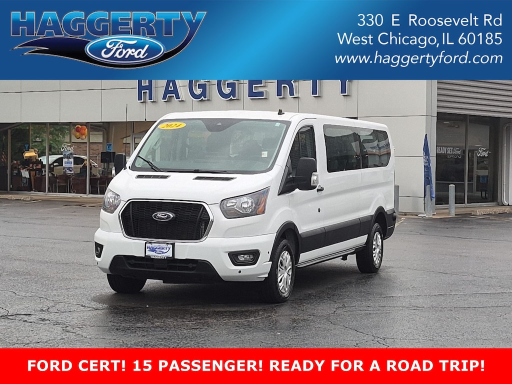Certified 2024 Ford Transit Passenger Wagon T-350 148 Low Roof XLT RWD T-350 148 Low Roof XLT RWD