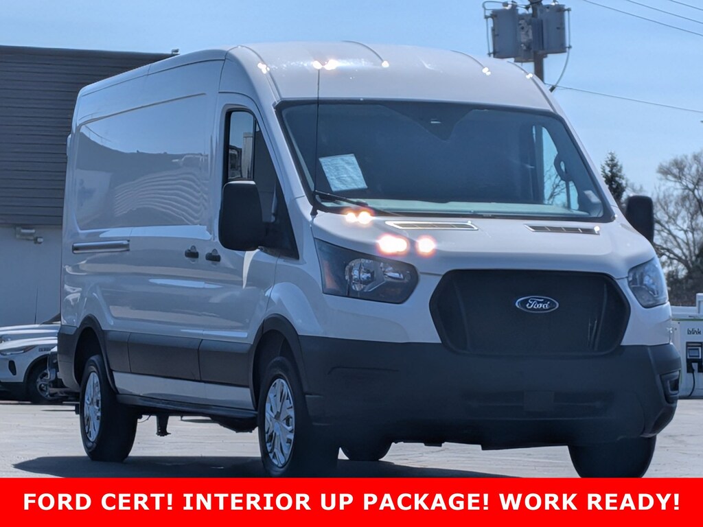 Certified 2025 Ford Transit T-250 148 Med Rf 9070 GVWR RWD T-250 148 Med Rf 9070 GVWR RWD