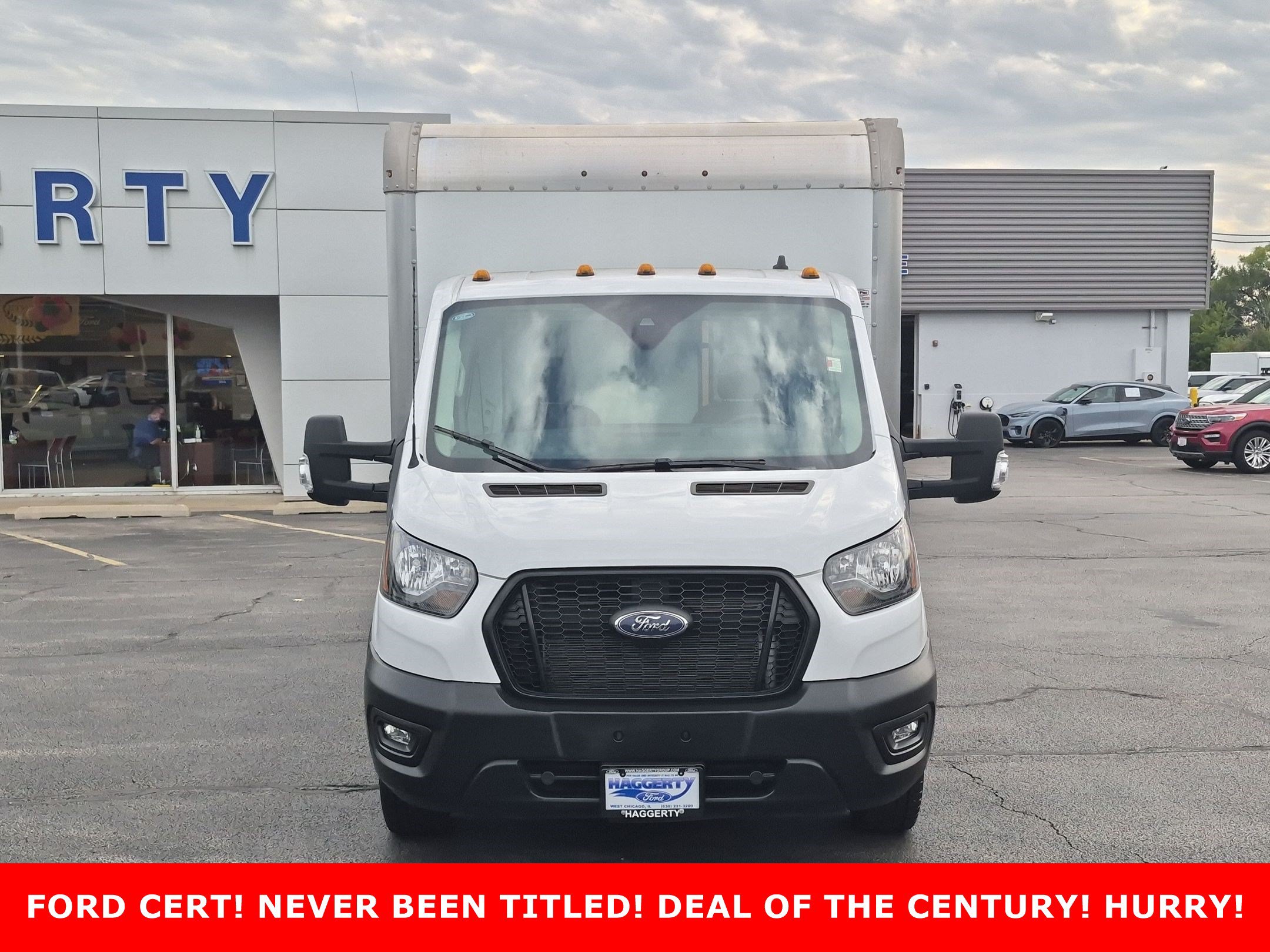 Certified 2023 Ford Transit T-350 HD RWD DRW 156 WB 11000 GVWR