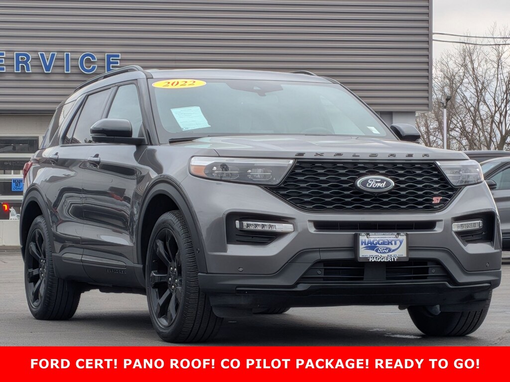Certified 2022 Ford Explorer ST 4WD ST 4WD