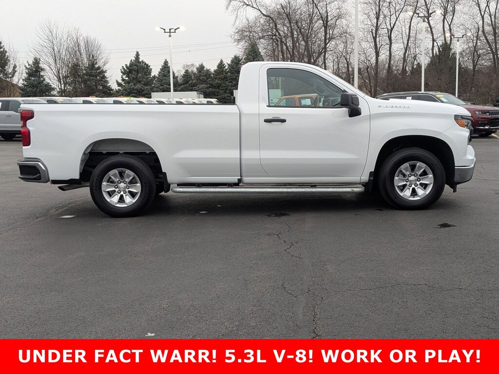 Used 2024 Chevrolet Silverado 1500 2WD Reg Cab 140 Work Truck Truck