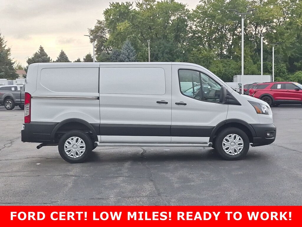 Certified 2025 Ford Transit Cargo Van T-250 130 Low Rf 9070 GVWR RWD