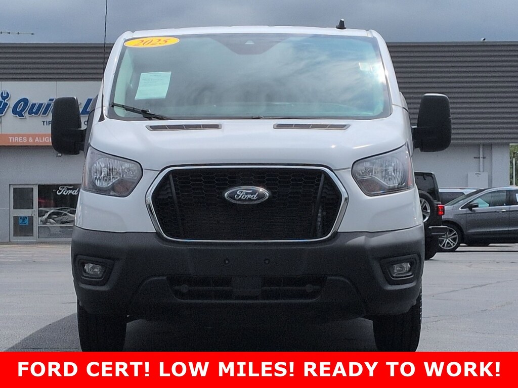 Certified 2025 Ford Transit T-250 130 Low Rf 9070 GVWR RWD