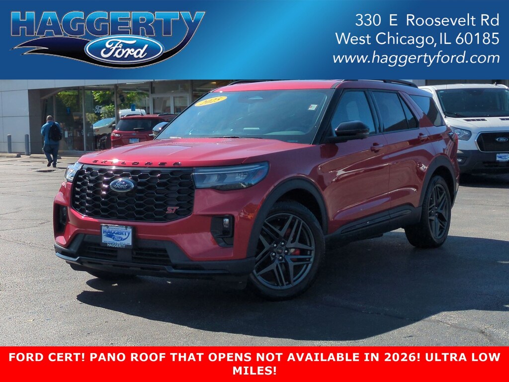 Certified 2025 Ford Explorer ST 4WD ST 4WD