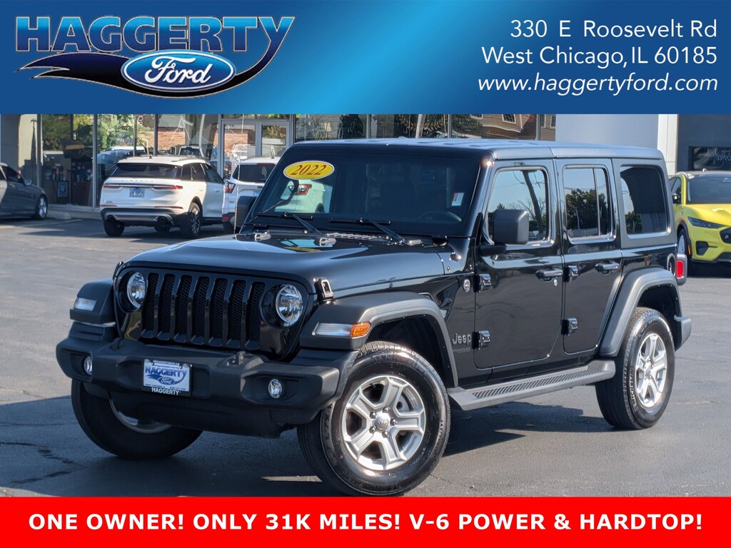 Used 2022 Jeep Wrangler Unlimited Sport S 4x4 Unlimited Sport S 4x4