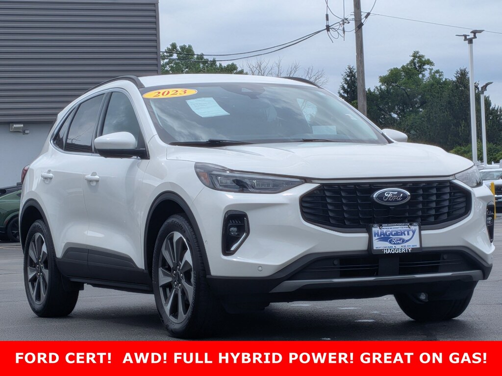 Certified 2023 Ford Escape Platinum AWD