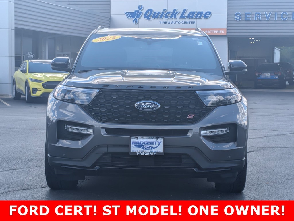 Certified 2022 Ford Explorer ST 4WD ST 4WD