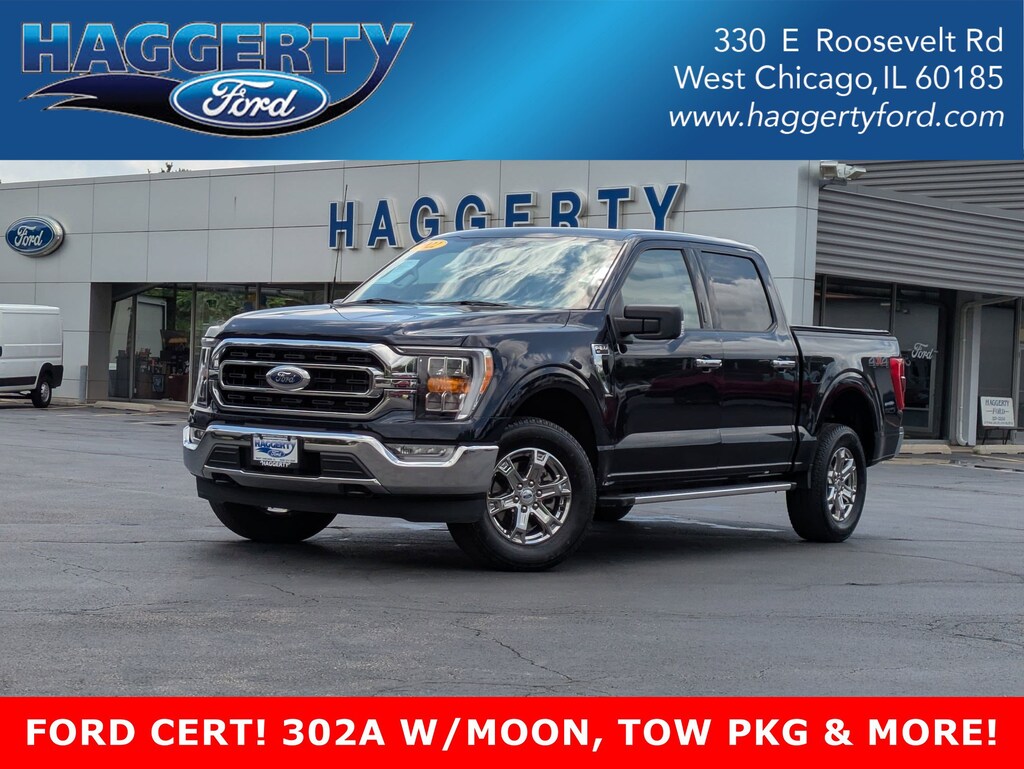 Certified 2022 Ford F-150 XLT 4WD SuperCrew 5.5 Box XLT 4WD SuperCrew 5.5 Box