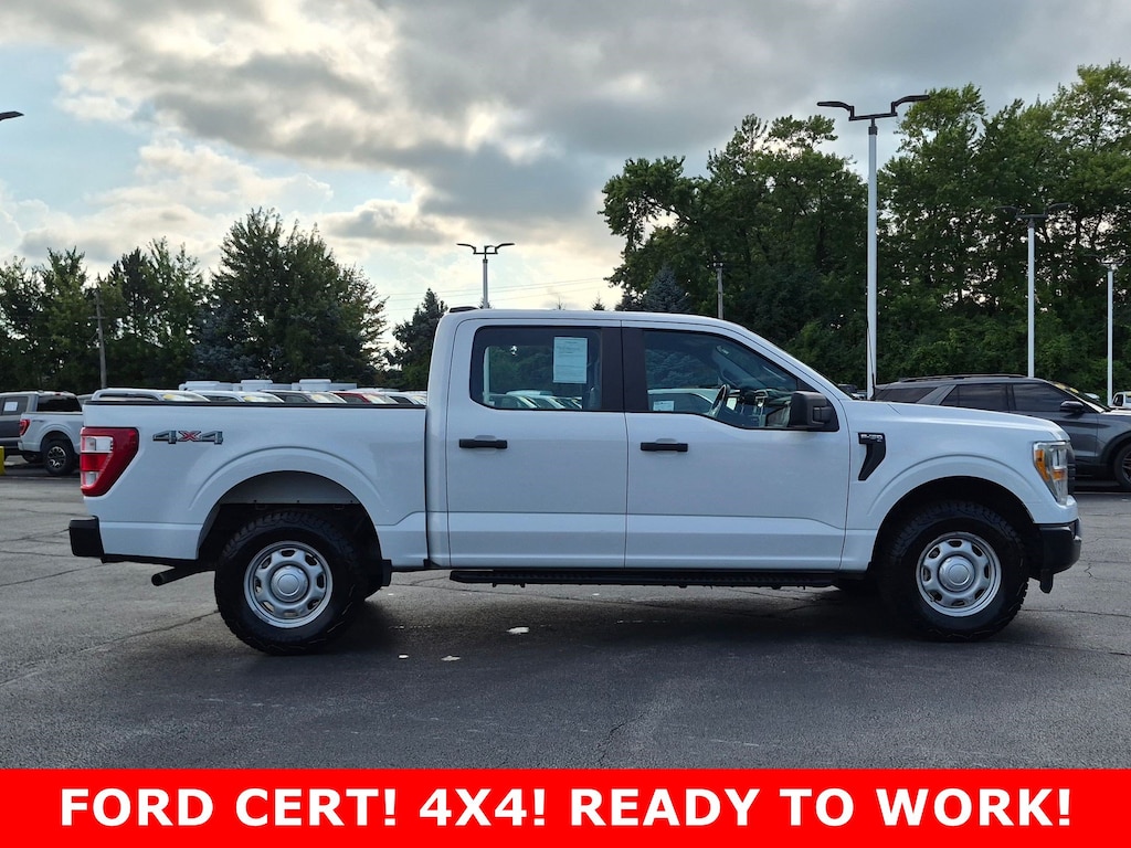 Certified 2022 Ford F-150 XL 4WD SuperCrew 5.5 Box XL 4WD SuperCrew 5.5 Box