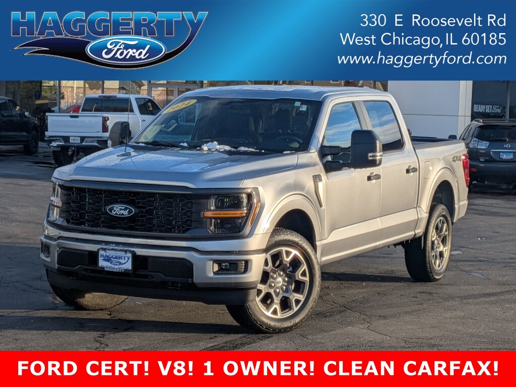 Used 2024 Ford F-150 STX STX 4WD SuperCrew 5.5 Box