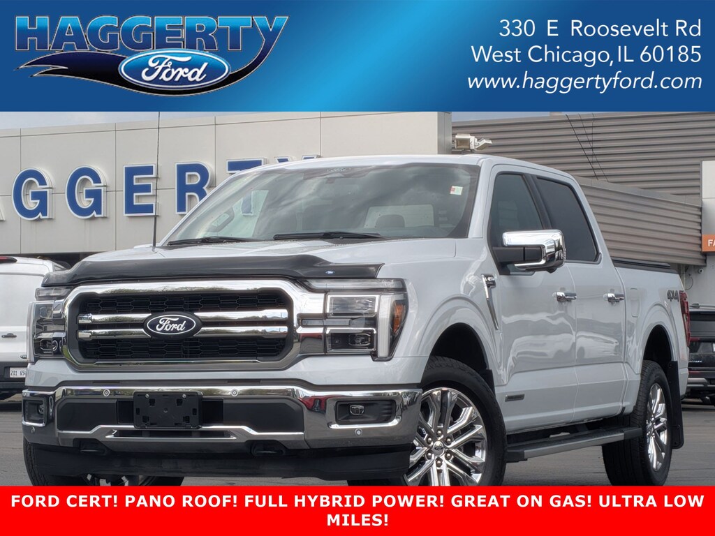 Certified 2025 Ford F-150 LARIAT 4WD SuperCrew 5.5 Box