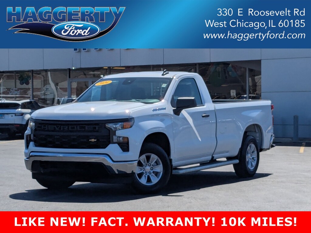 Used 2024 Chevrolet Silverado 1500 2WD Reg Cab 140 Work Truck Truck