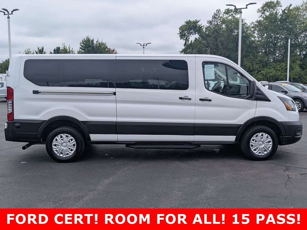 Certified 2024 Ford Transit Passenger Wagon 148 Low Roof XL RWD Full-size Passenger Van