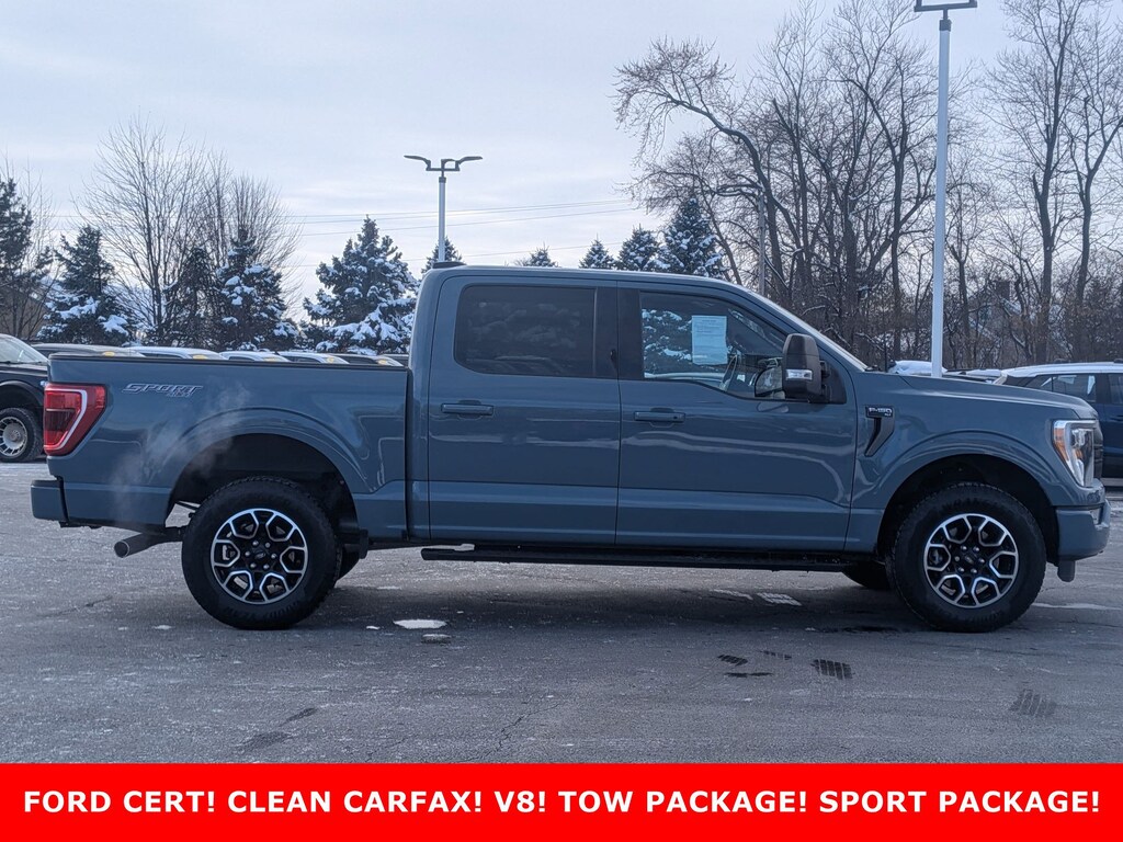 Certified 2023 Ford F-150 XLT 4WD SuperCrew 5.5 Box Crew Cab Pickup