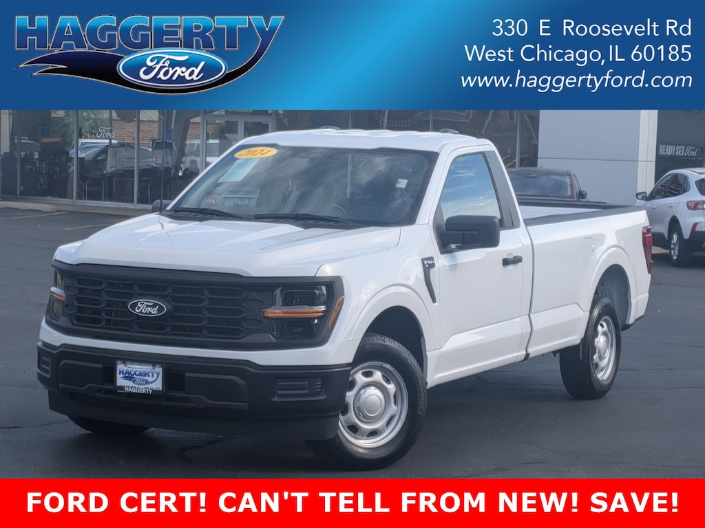 Certified 2024 Ford F-150 XL 2WD Reg Cab 8 Box Regular Cab Pickup
