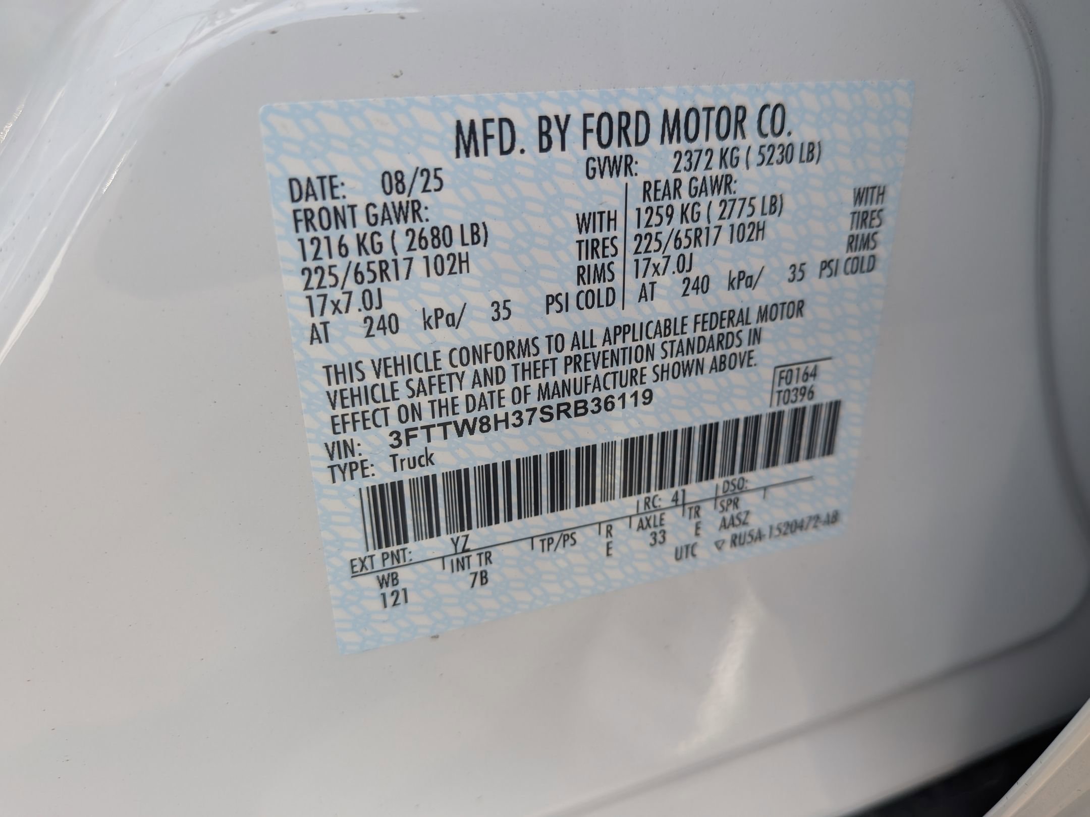 2025 FORD MAVERICK - Image 28