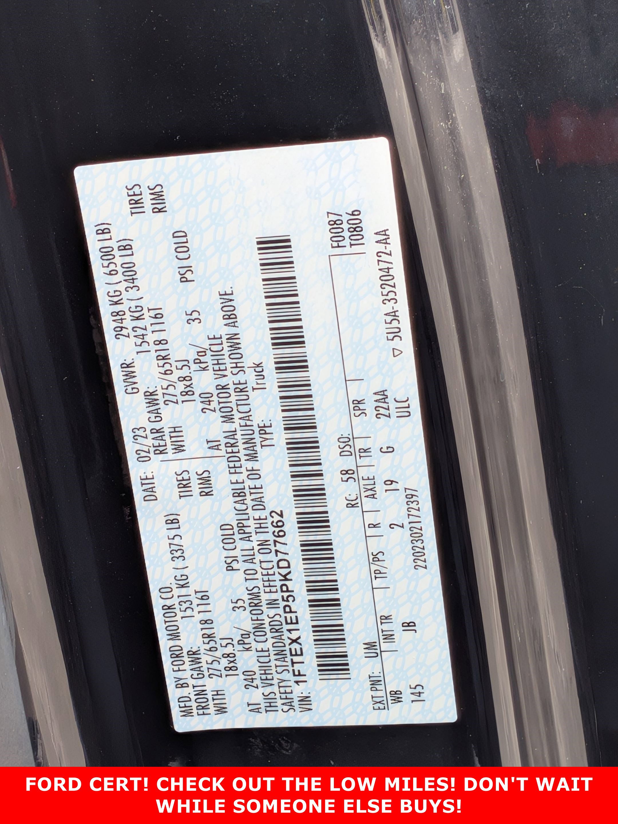 2023 FORD F-150 - Image 28