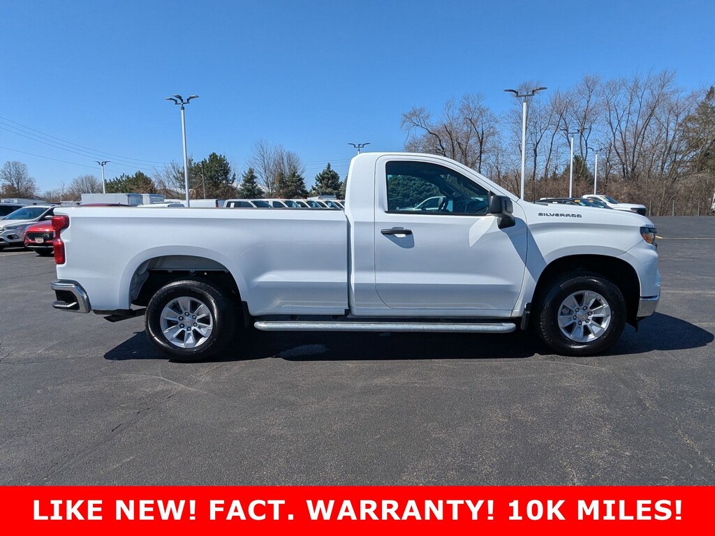 Used 2024 Chevrolet Silverado 1500 2WD Reg Cab 140 Work Truck Regular Cab Pickup