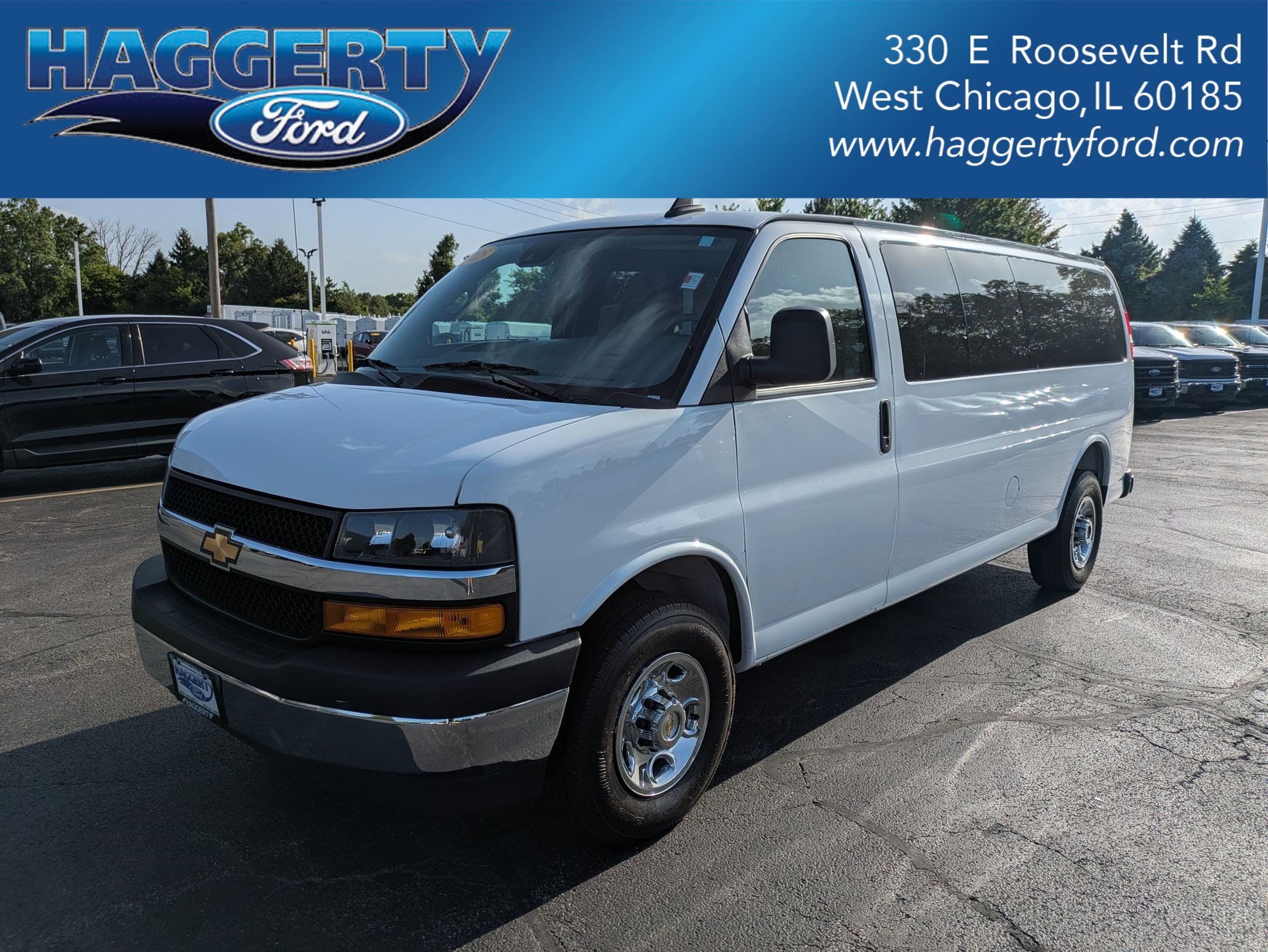 Summit White 2025 Chevrolet Express Van Rear-Wheel Drive Automatic