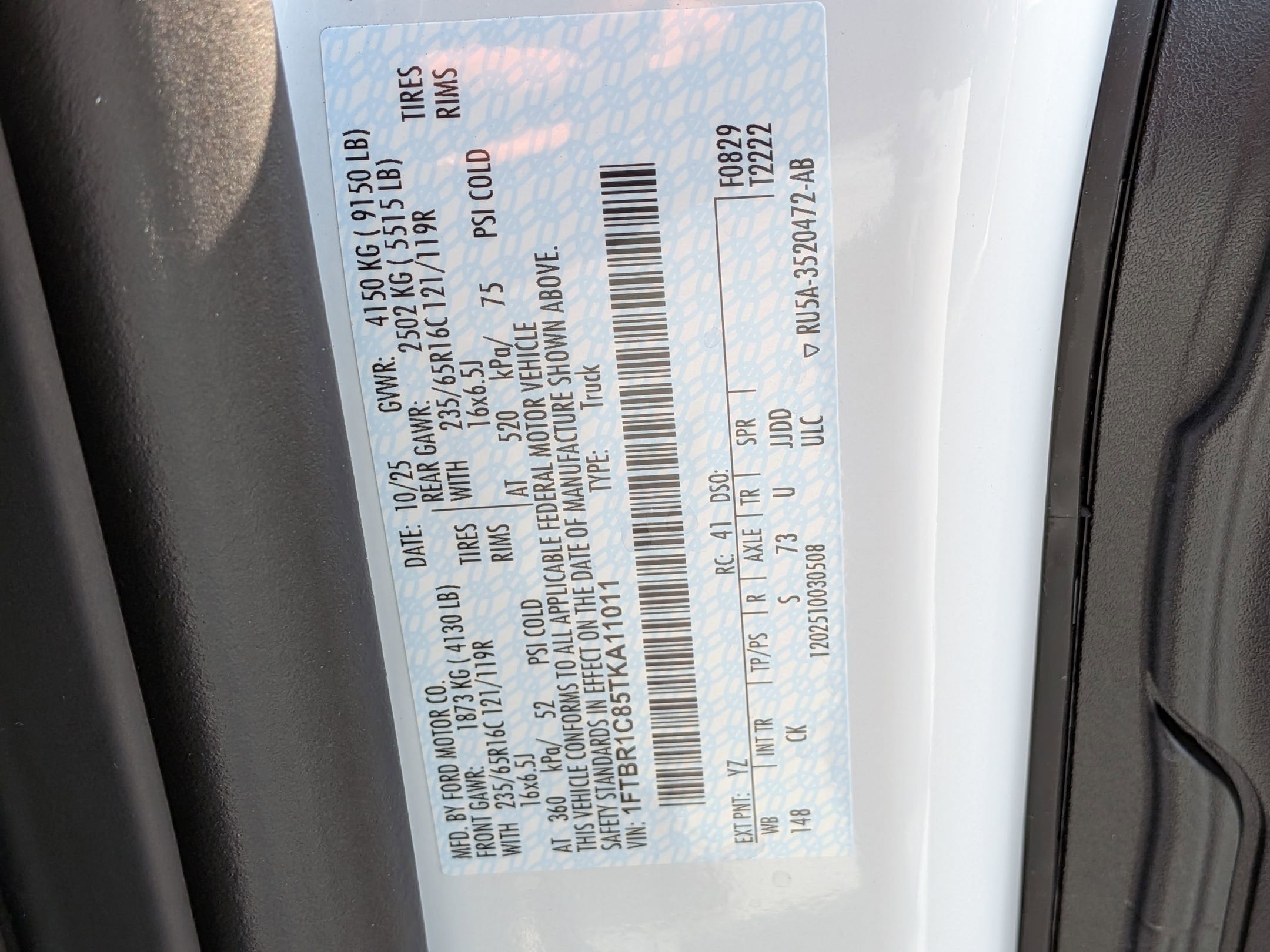 2026 FORD TRANSIT - Image 27