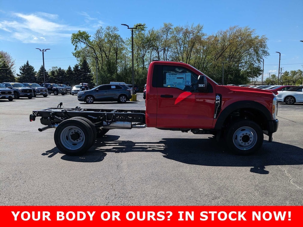 New 2024 Ford Super Duty F-450 DRW XL 2WD Reg Cab 145 WB 60 CA XL 2WD Reg Cab 145 WB 60 CA