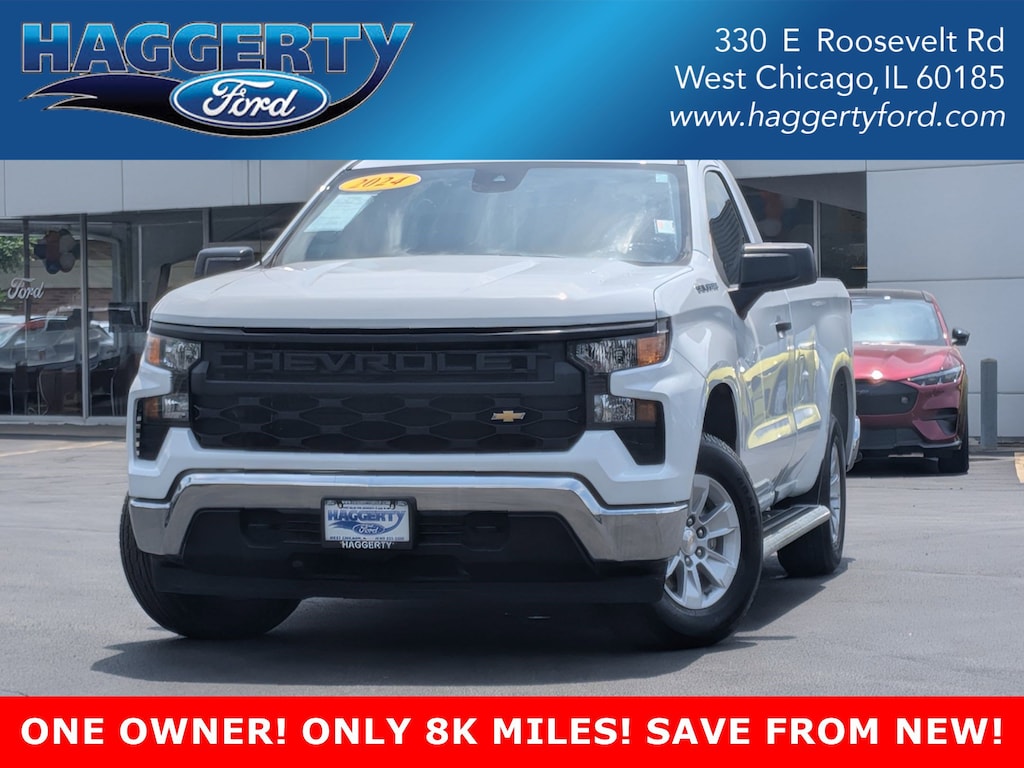 Used 2024 Chevrolet Silverado 1500 Reg Cab 140 Work Truck Regular Cab Pickup