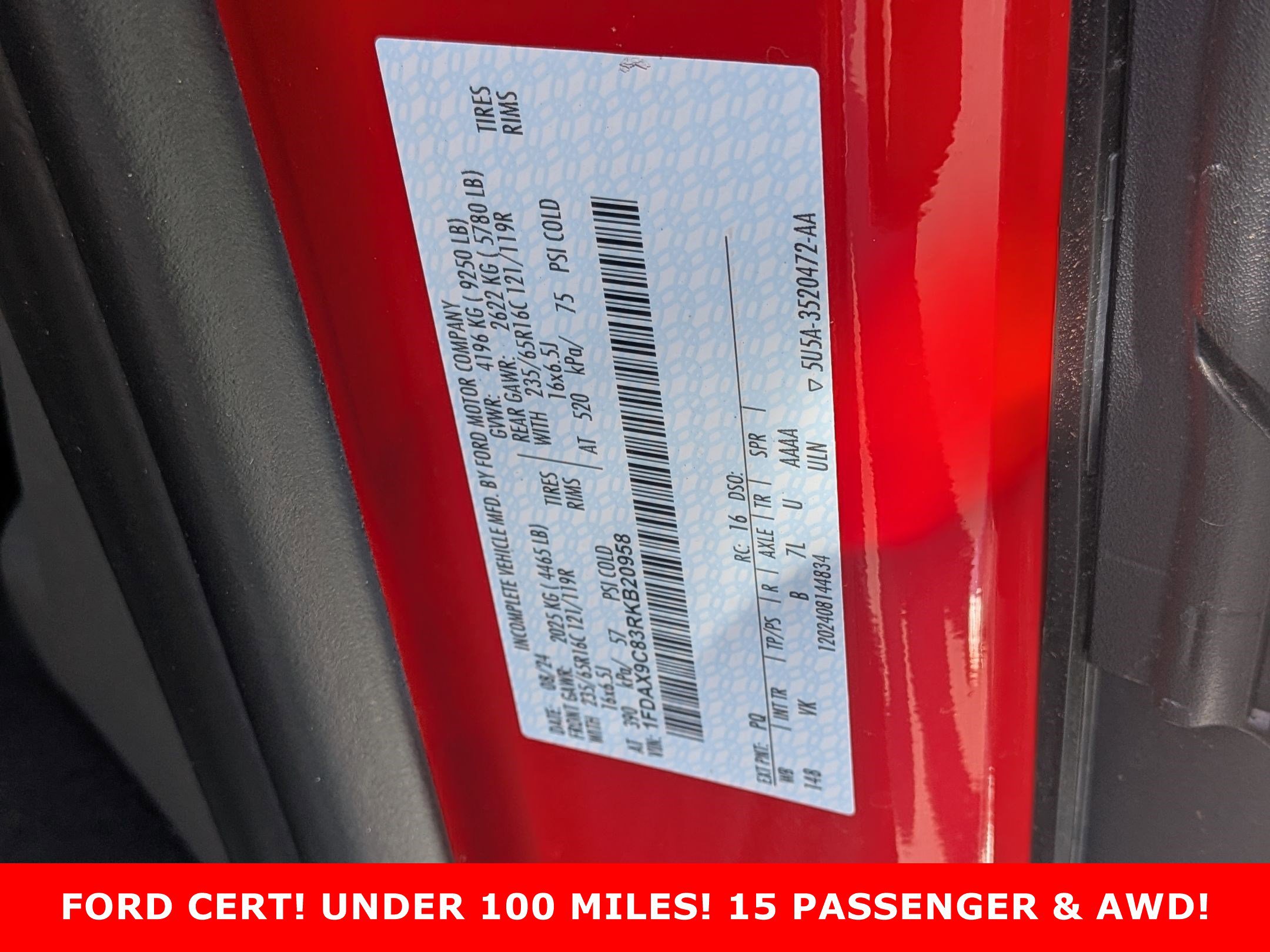 2024 FORD TRANSIT - Image 25