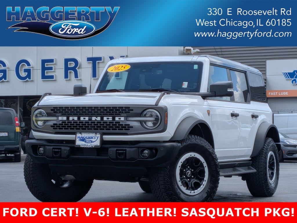 Certified 2025 Ford Bronco Badlands 4 Door Advanced 4x4 Hard Top
