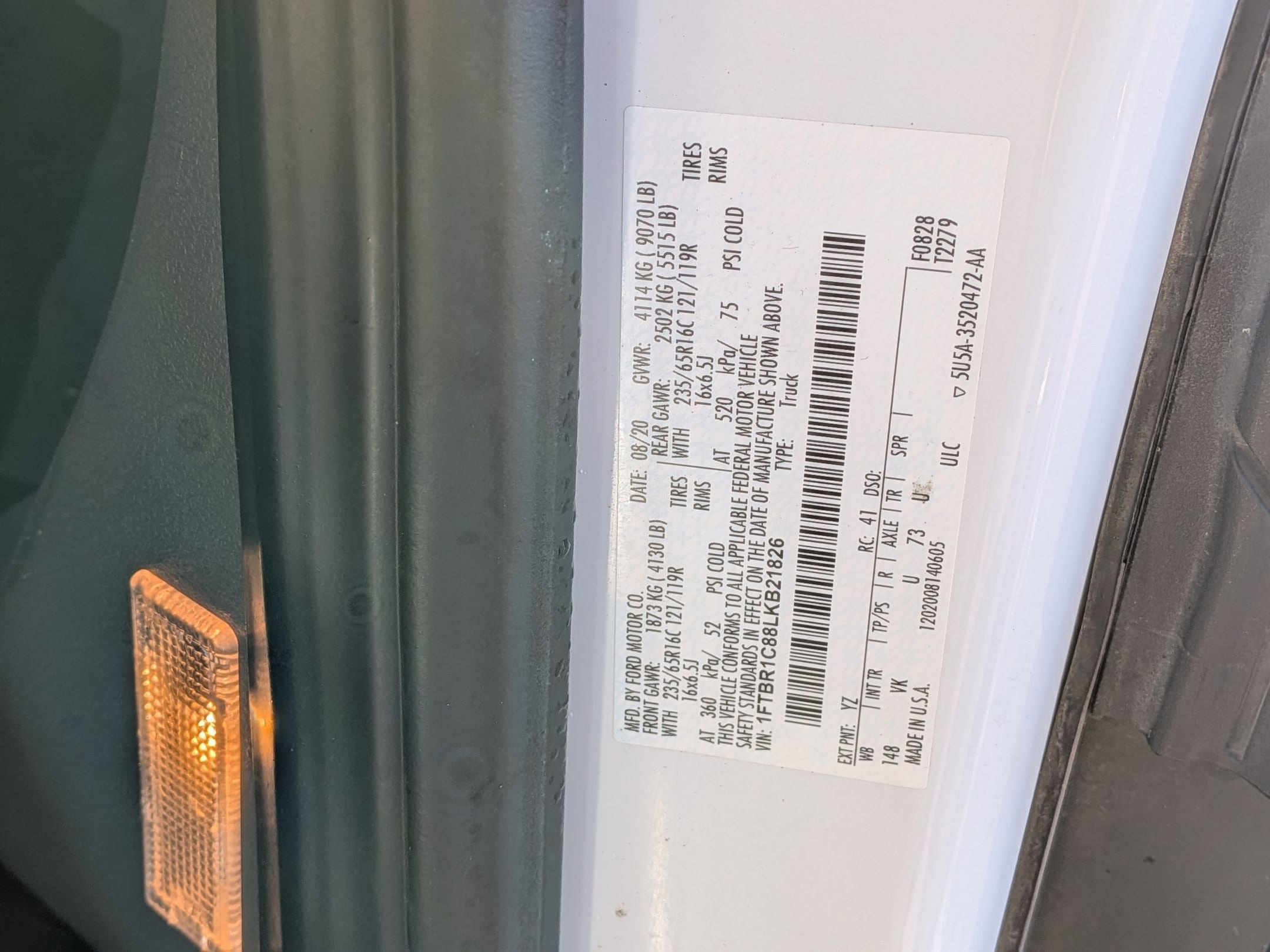 2020 FORD TRANSIT - Image 25