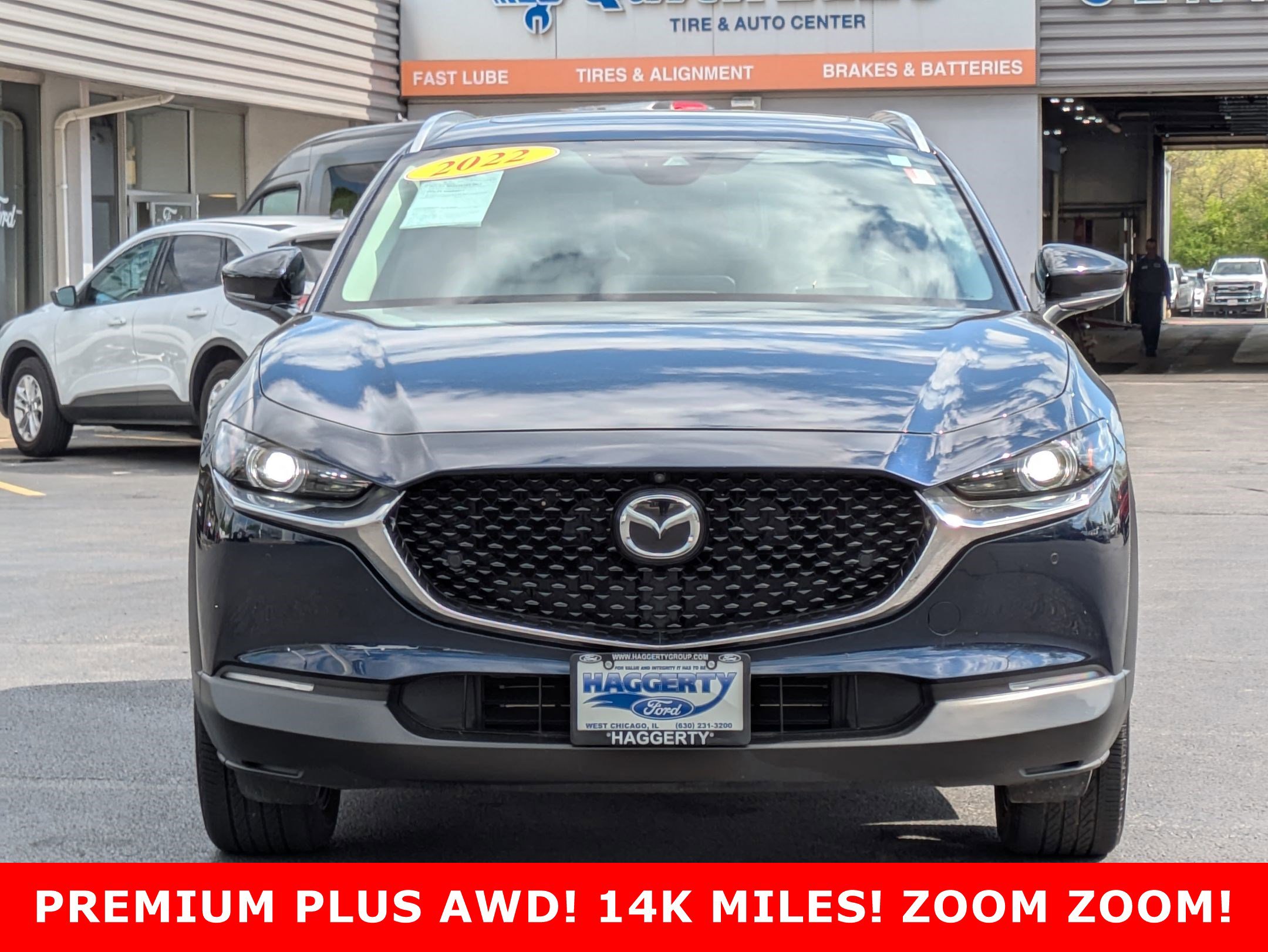 Used 2022 Mazda CX-30 Turbo Premium Plus with VIN 3MVDMBEY8NM410483 for sale in West Chicago, IL
