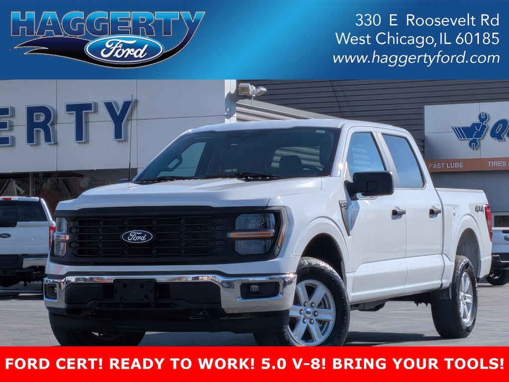 Certified 2024 Ford F-150 XL 4WD SuperCrew 5.5 Box Crew Cab Pickup