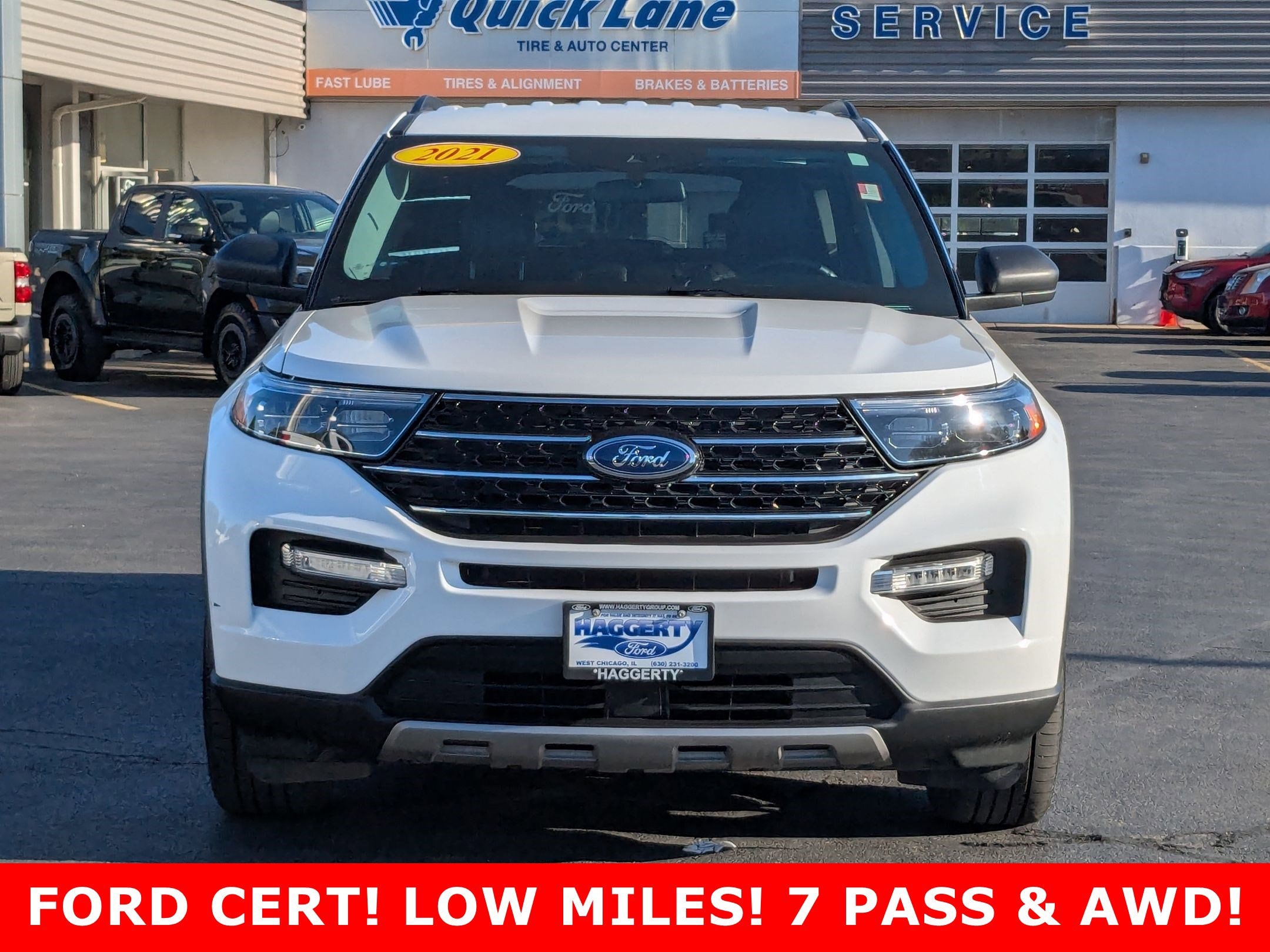 Certified 2021 Ford Explorer XLT with VIN 1FMSK8DH2MGC10271 for sale in West Chicago, IL