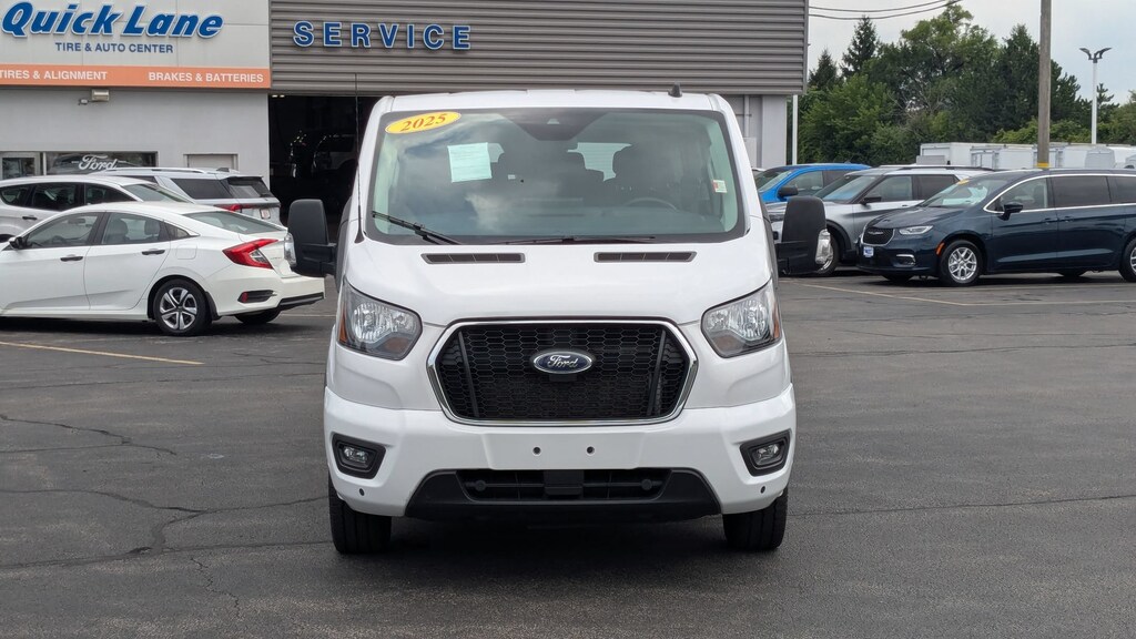 Certified 2025 Ford Transit Passenger Wagon T-350 148 Low Roof XLT RWD Full-size Passenger Van