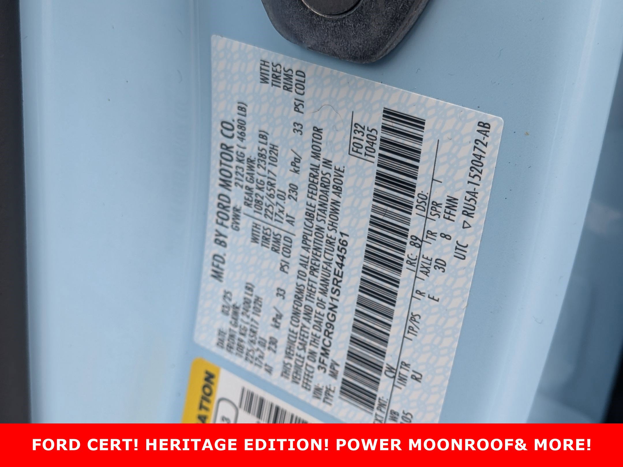 2025 FORD BRONCO SPORT - Image 30