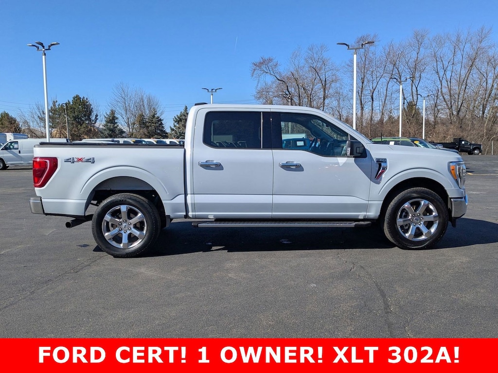 Certified 2021 Ford F-150 XLT 4WD SuperCrew 5.5 Box Crew Cab Pickup