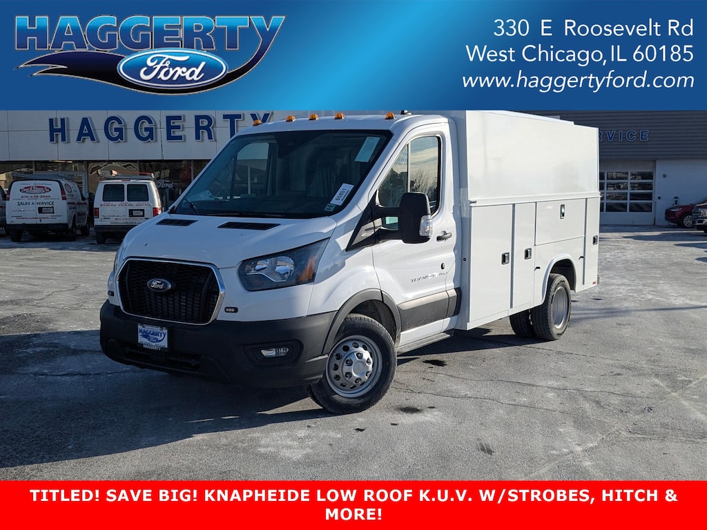 Used 2024 Ford Transit T-350 RWD DRW 138 WB 9950 GVWR Specialty Vehicle