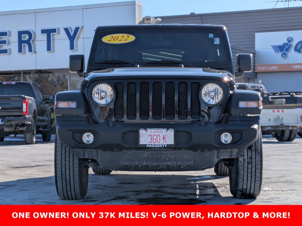 Used 2022 Jeep Wrangler Unlimited Sport S 4x4 Hardtop