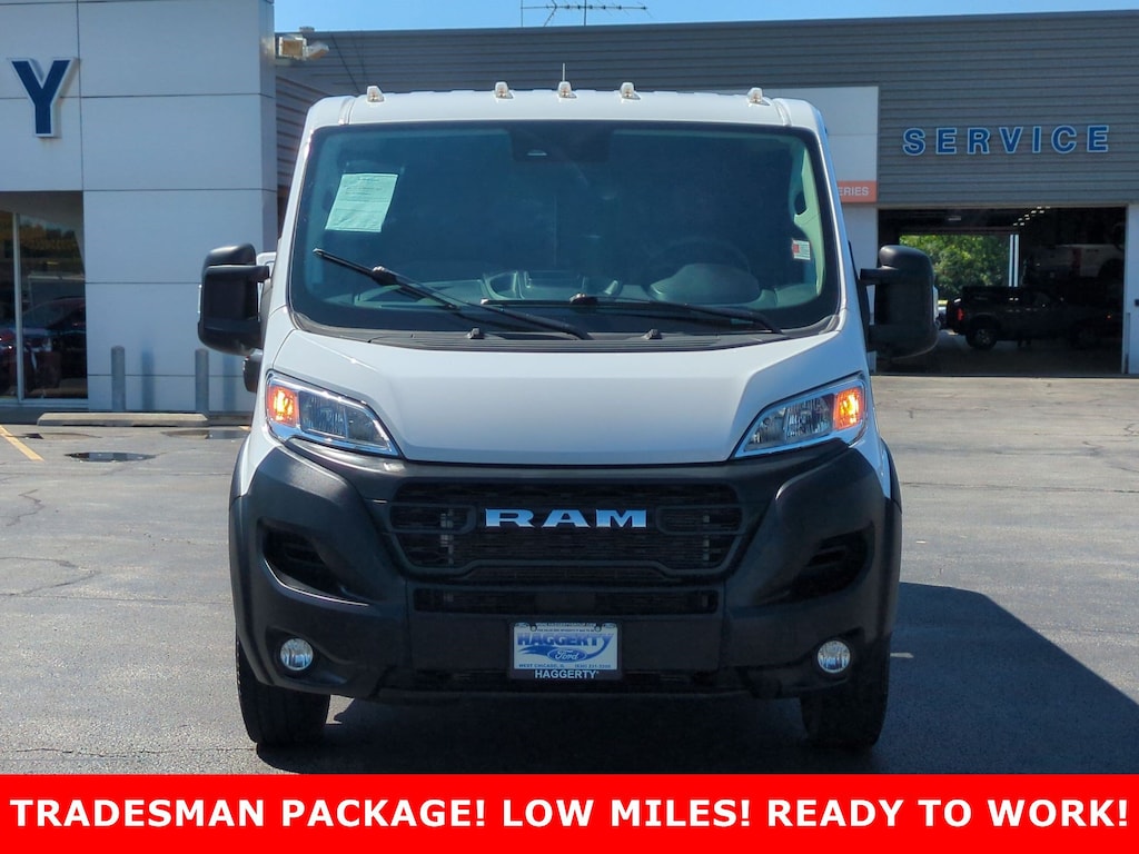 Used 2025 Ram Promaster 2500 Tradesman Low Roof 136 WB w/Pass Seat Full-size Cargo Van