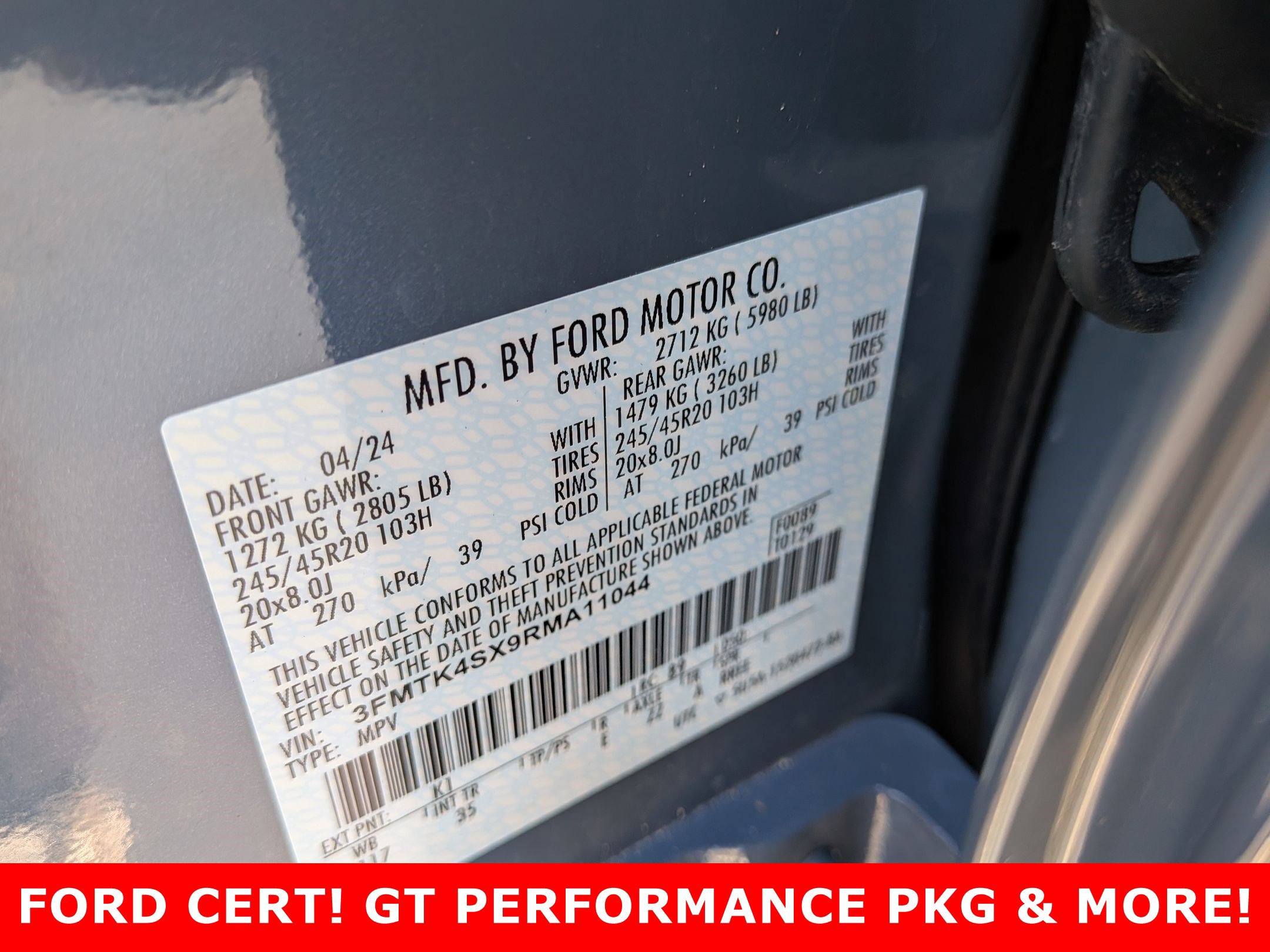 2024 FORD MUSTANG MACH-E - Image 30