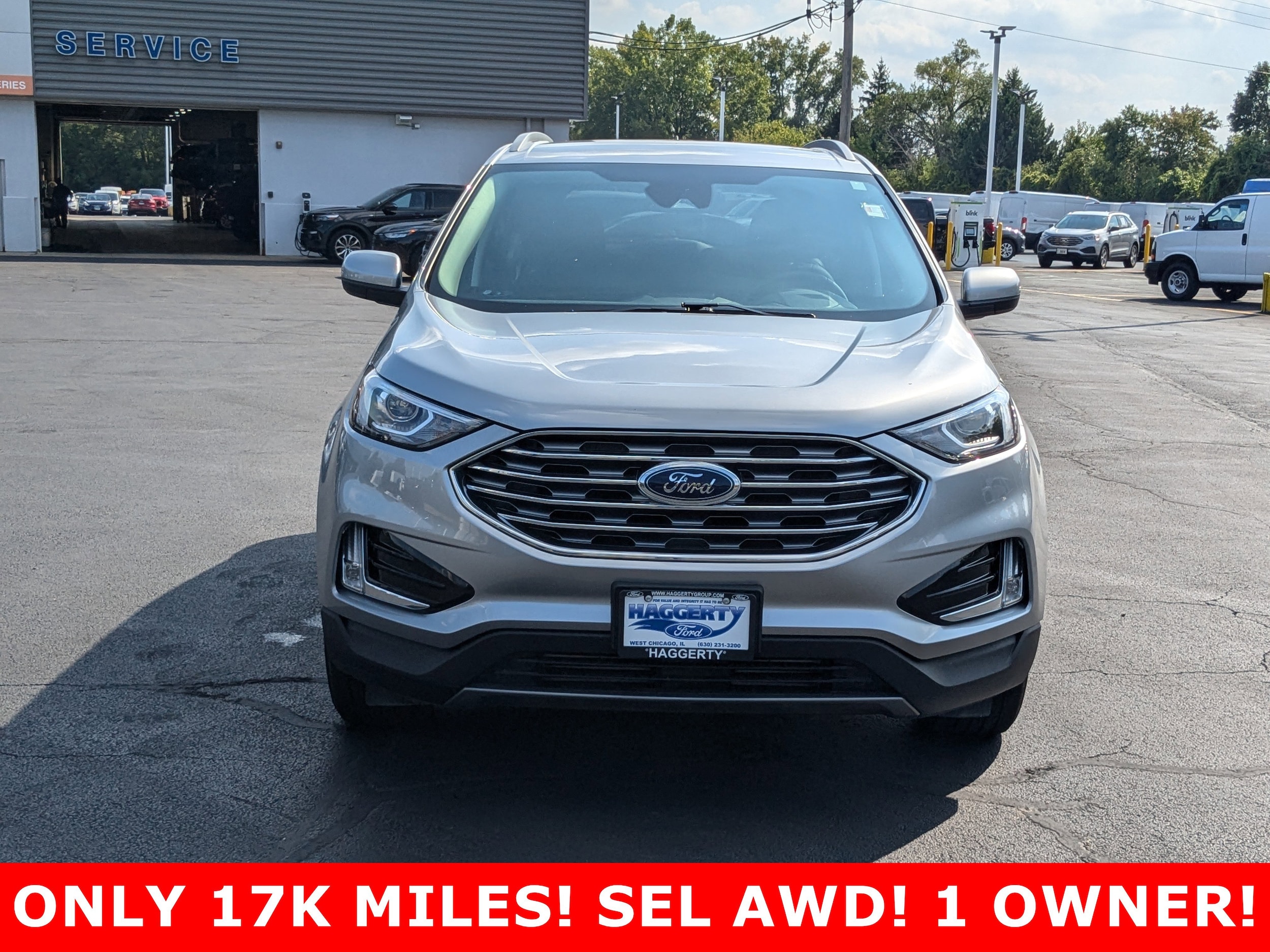 Used 2021 Ford Edge SEL with VIN 2FMPK4J98MBA55969 for sale in West Chicago, IL