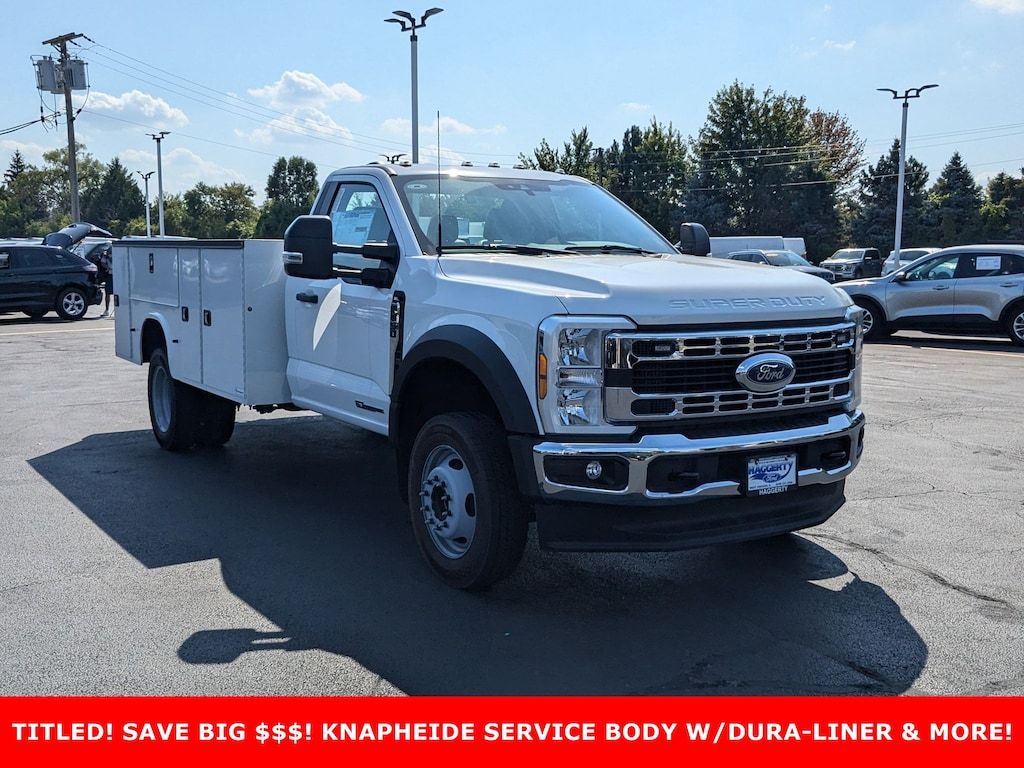 Used 2024 Ford Super Duty F-450 DRW XL 4WD Reg Cab 169 WB 84 CA Regular Cab Chassis-Cab