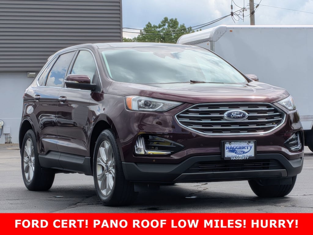 Certified 2021 Ford Edge Titanium AWD SUV