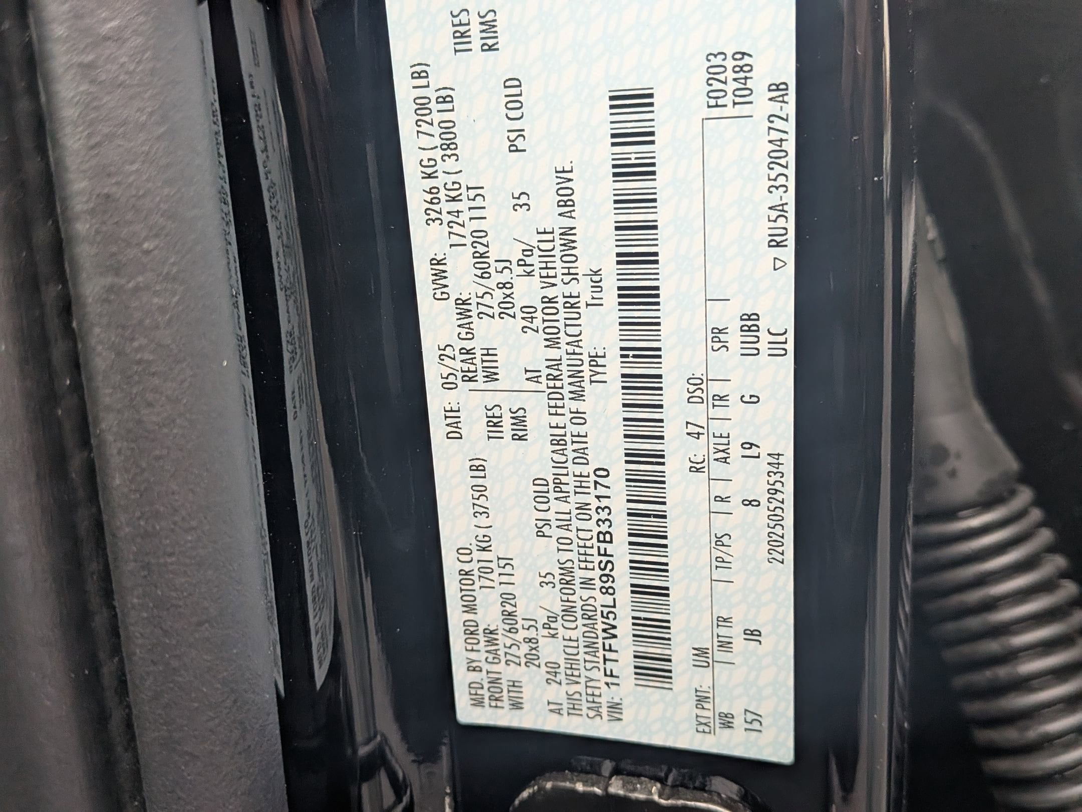 2025 FORD F-150 - Image 29