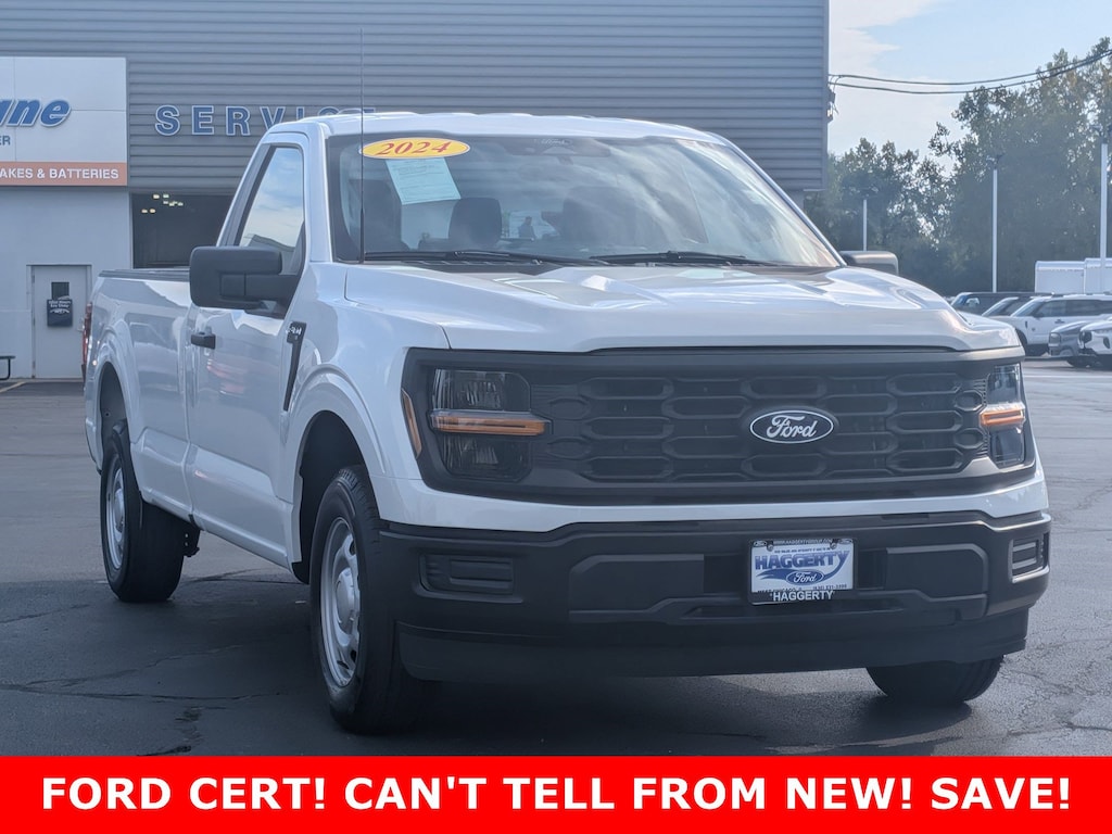 Certified 2024 Ford F-150 XL 2WD Reg Cab 8 Box Regular Cab Pickup