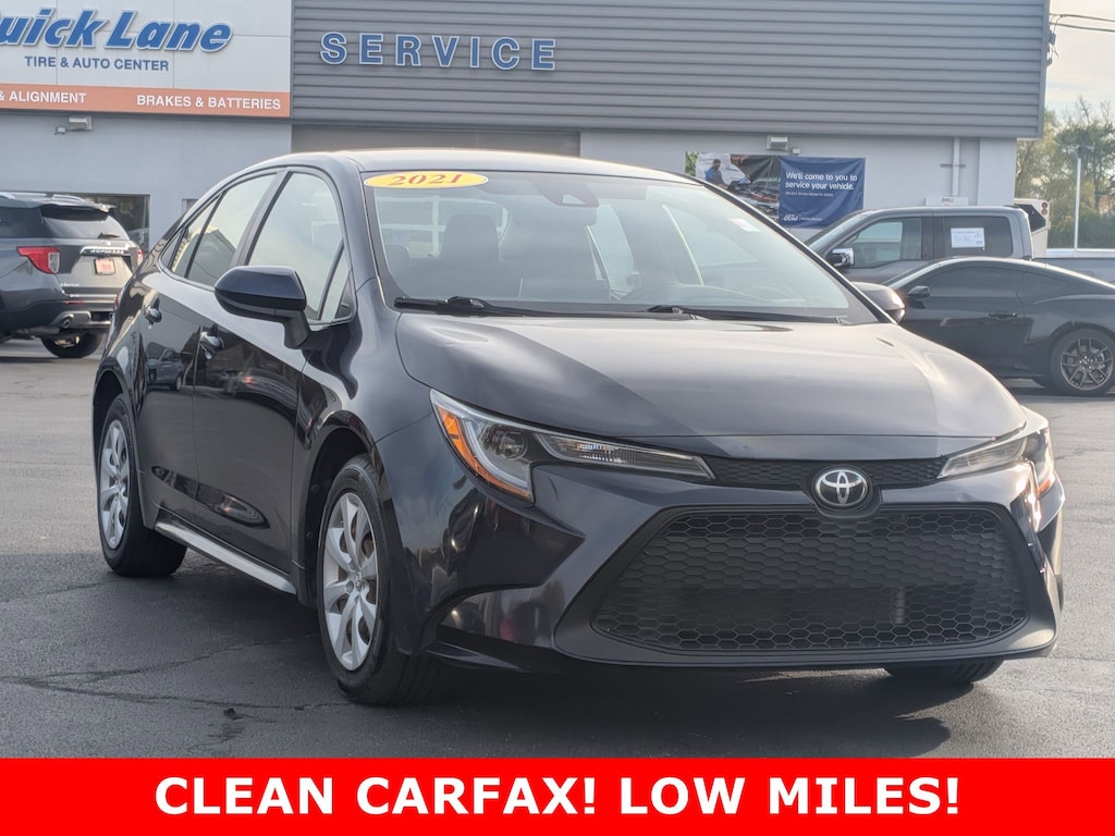 Used 2021 Toyota Corolla LE CVT 4dr